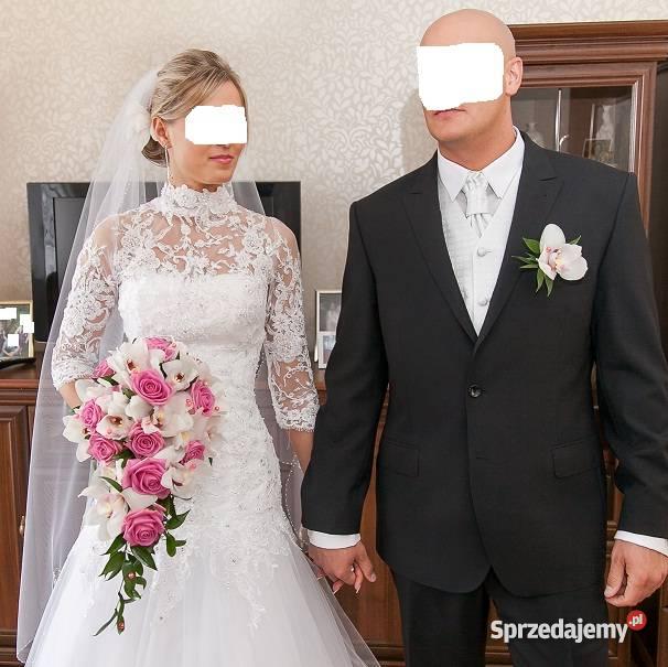 Przepiękna i suknia ślubna Rozmiar 36(S) Toruń sprzedam