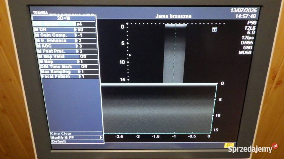 Aparat USG Ultrasonograf Toshiba Nemio MX stan lubelskie sprzedam