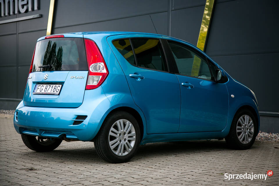Suzuki Splash 12 94 Automat LPG 2013 Gorzów Wielkopolski