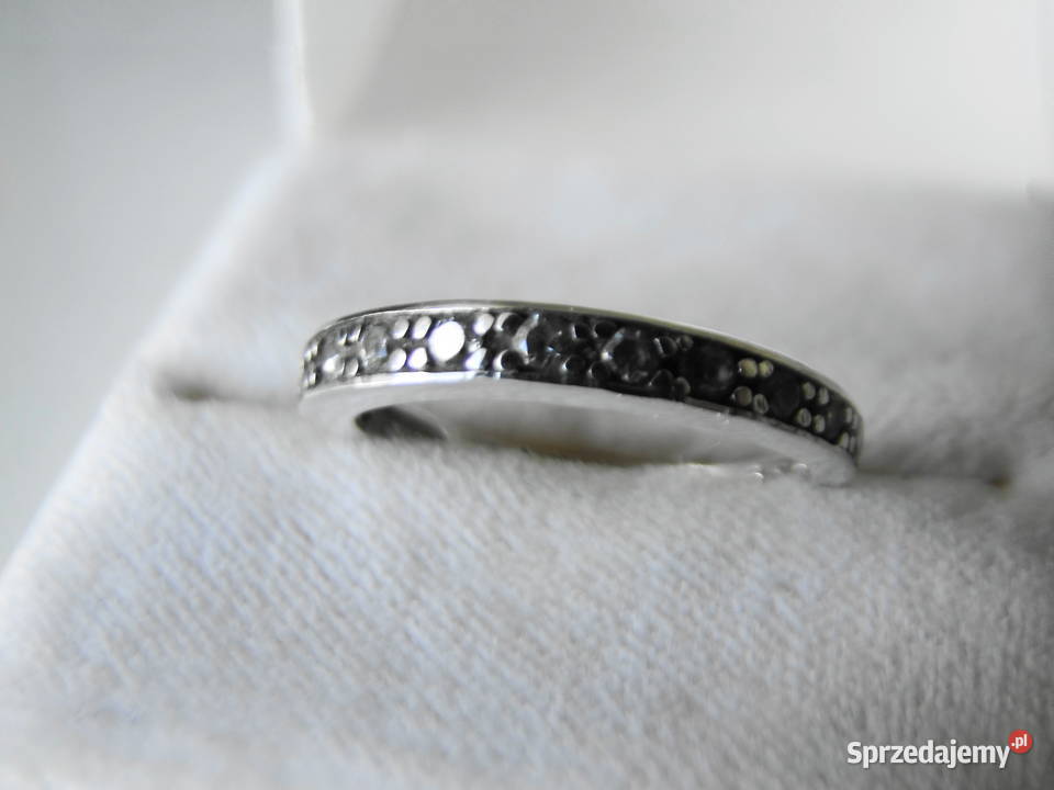 Pierścionek obrączka srebro 925 Zegarki i Biżuteria Warszawa