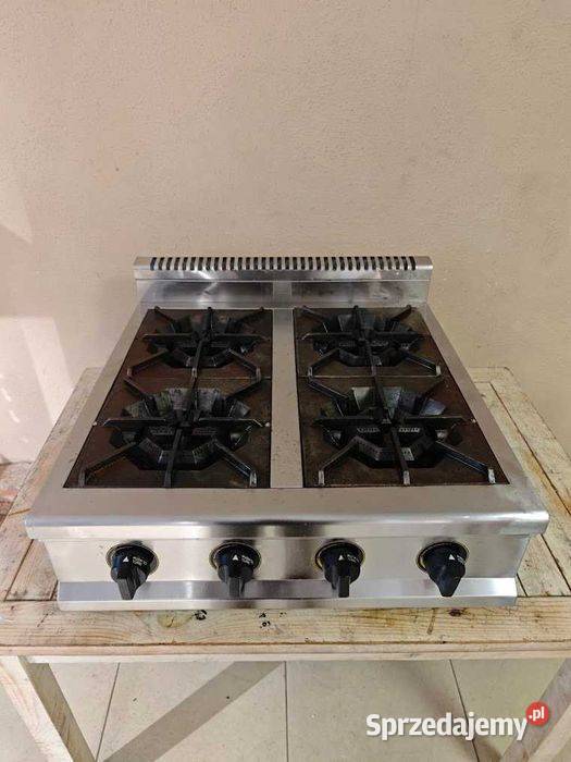 Kuchnia gastronomiczna gazowa 4palnikowa blatowa