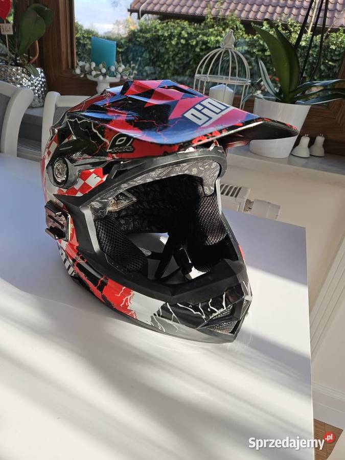 Kask Oneal dzieciecy rozmiar s gogle ochraniacze