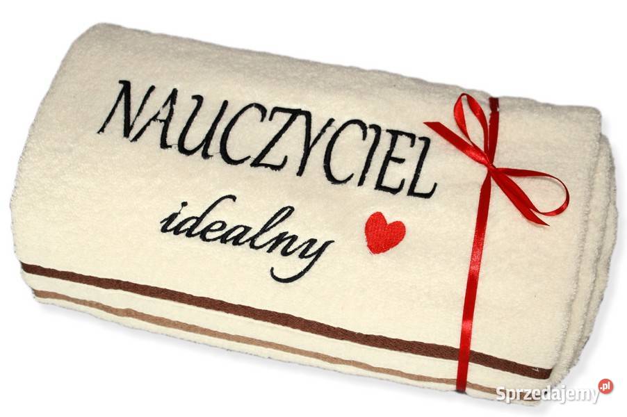 RĘCZNIK PREZENT NAUCZYCIELA NA ZAKOŃCZENIE ROKU sprzedam