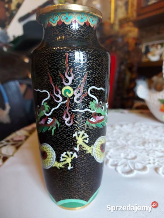 Wazon Cloisonneemalia komórkowa Rybnik