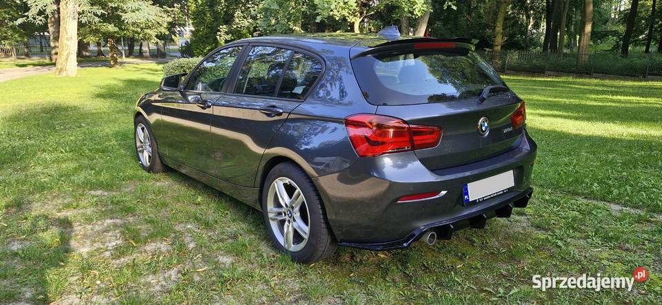 BMW Seria 1 F20 LCI 114D 2017r ładny stanniski czujnik parkowania