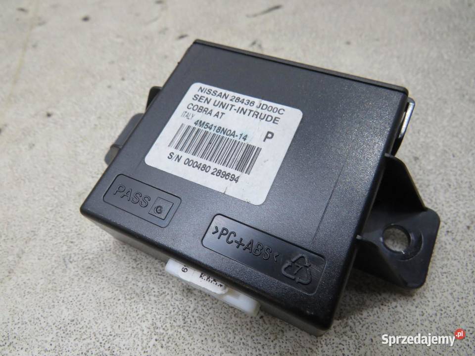 MODUŁ ALARMU QASHQAI J10 4M5418N0A Komputery lubelskie
