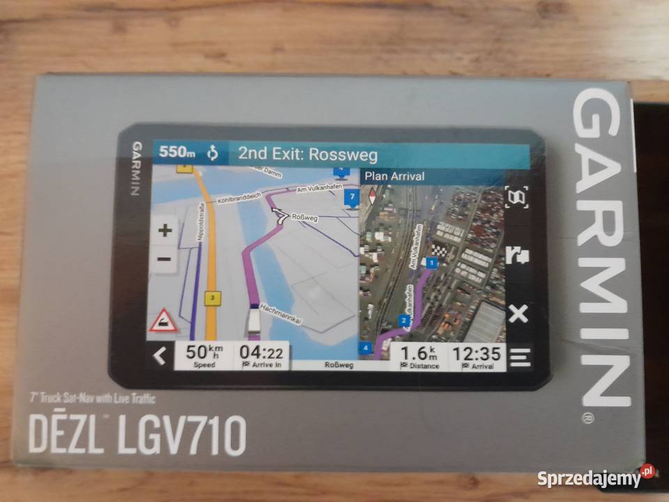 Nawigacja Garmin dezl lgv720 nowa TIR Pobiedziska