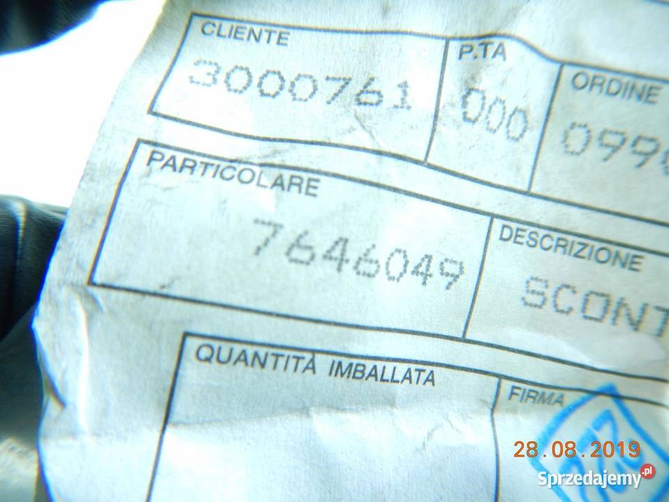 RYGIEL ZAMKA KLAPY TYŁ FIAT UNO 8910 ASO Zamki, wkładki i kluczyki lubelskie sprzedam