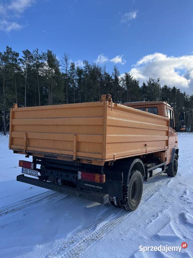 Mercedes 814 wywrotka łódzkie Kleszczów