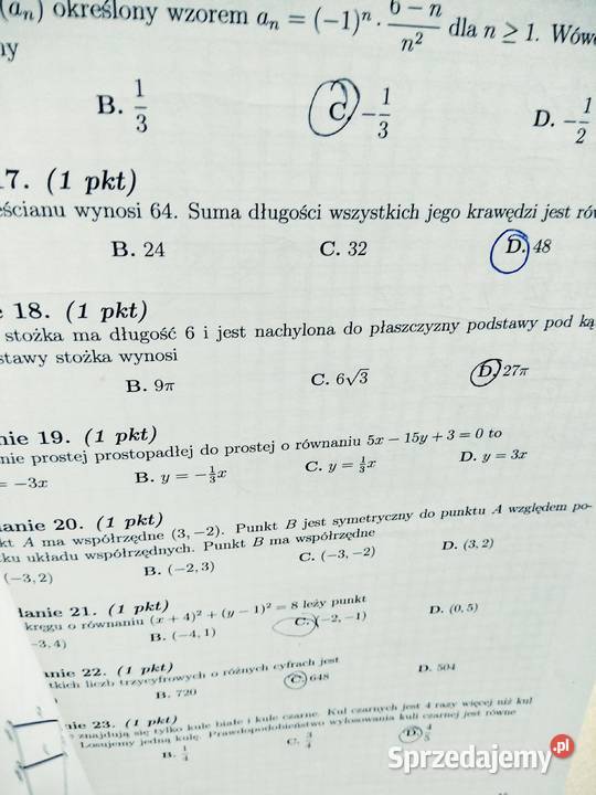Arkusze maturalne 2013 matematyka egzaminy Warszawa