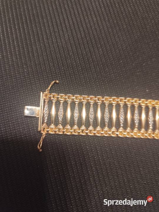 Bransoletka złota damska