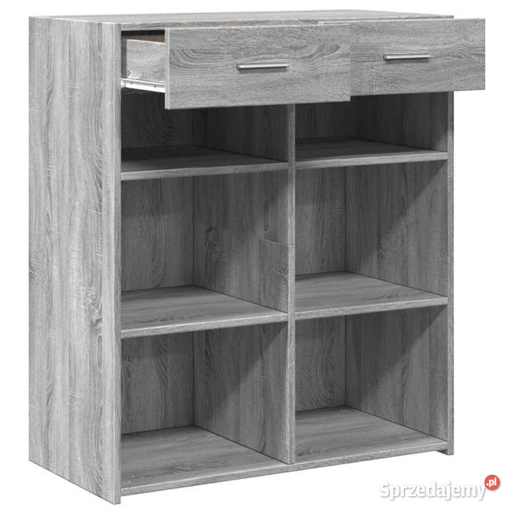 Szafka szary dąb sonoma 80x425x93 materiał Warszawa