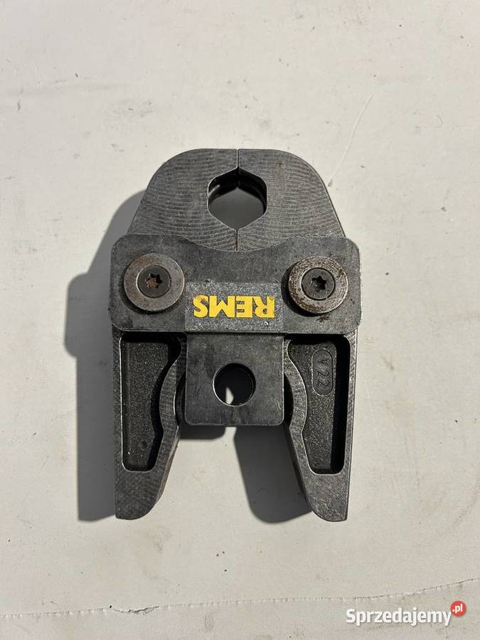 SZCZĘKA ZACISKOWA CĘGI DO RUR V22 DO ZACISKARKI Pozostałe