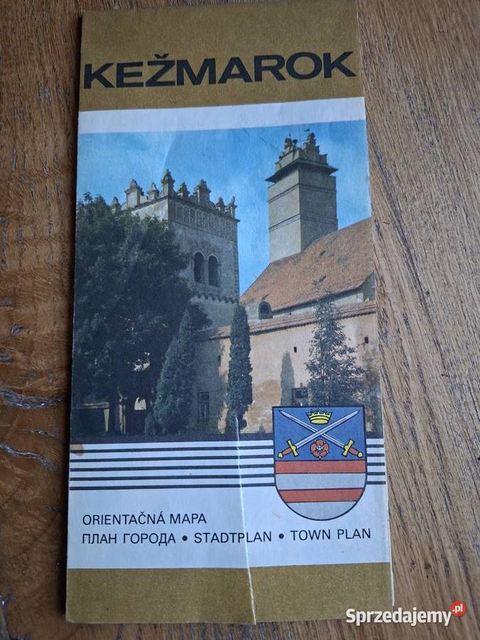 Keżmarok town plan plan miasta Słowacja plan miasta małopolskie