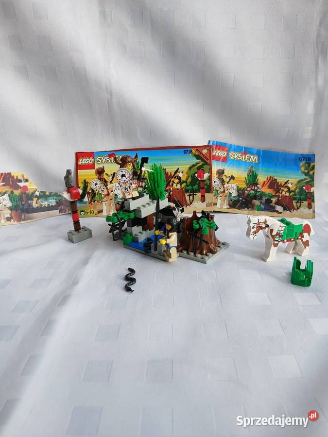 6718 LEGO Zestaw Kompletny Instrukcja Szaman Bielsko-Biała