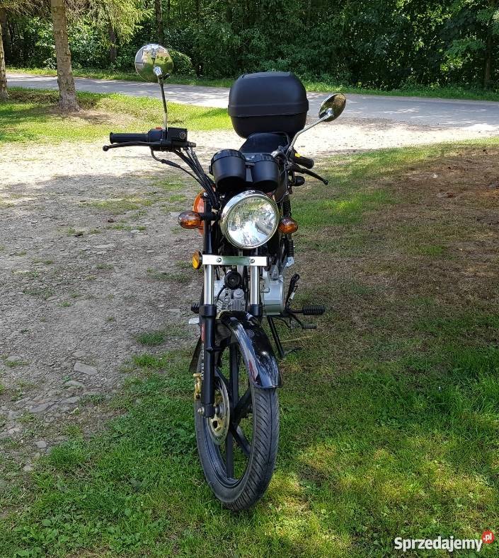 Motocykl Romet Ogar 125 kufry Nowy Żmigród