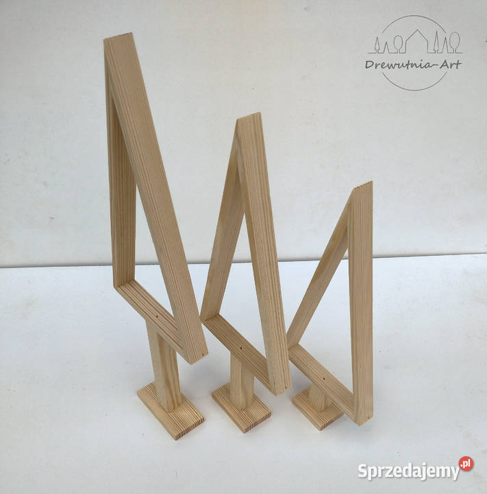 Choinki drewniane baza do ozdabiania 3 40 Olsztyn sprzedam