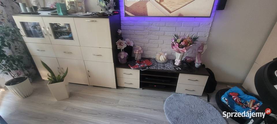 Meble do salonu szafa komplet tanio Dom i Ogród Stopnica