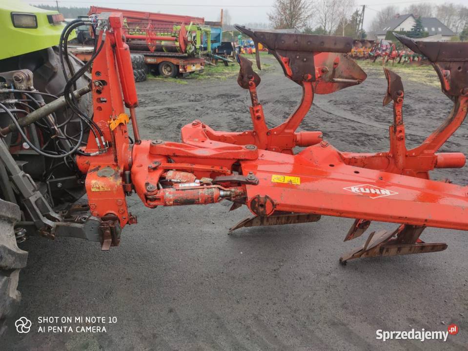 Pług 5 skibowyKuhn Vari Master 153 Łobżenica sprzedam