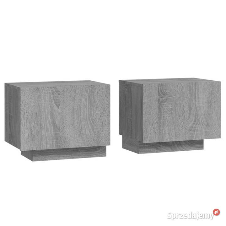 Szafka nocna szary dąb sonoma 100x35x40