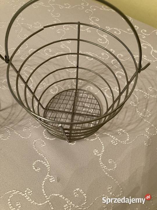 Koszyczki Metalowe Ozdobne Dekoracyjne 2 inny kolor Akcesoria kuchenne Czerwionka-Leszczyny