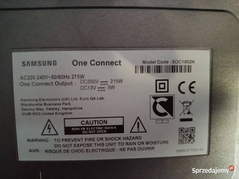 One Connect Samsung SOC1002N Biłgoraj
