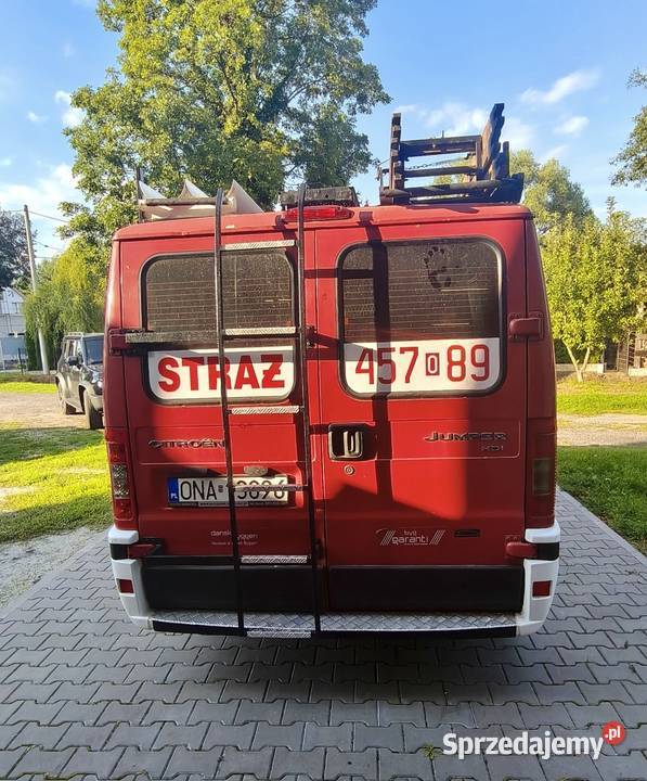 NA SPRZEDAŻ SAMOCHÓD STRAŻACKI GLM CITRON JUMPER opolskie