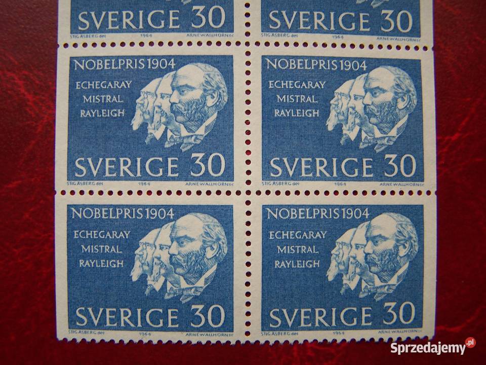 Szwecja MNH 1964 Karnet Nobliści śląskie Tychy