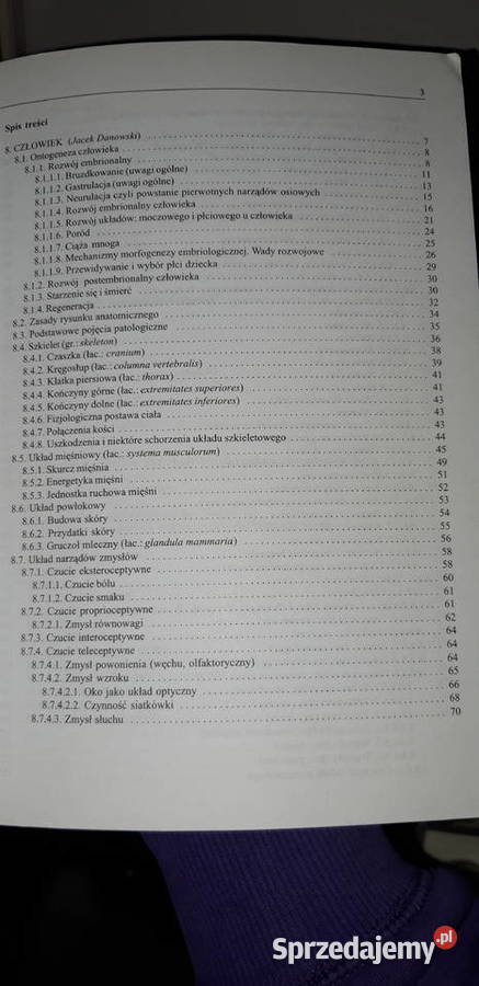 biologia Danowski medycyna tom różne tomy Warszawa sprzedam