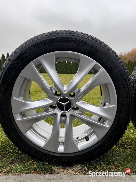 Felgi z oponami zimowymi Mercedes 17