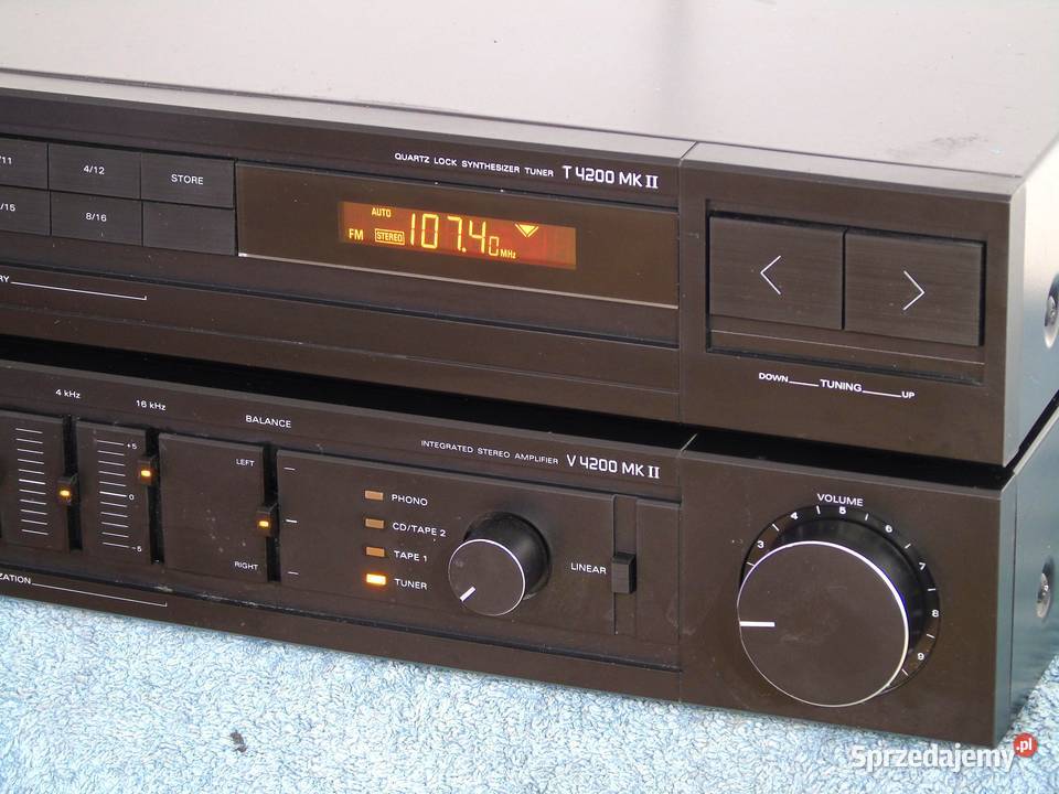 Wzmacniacz z korektorem i Tuner Grundig Vintage podkarpackie Jasło