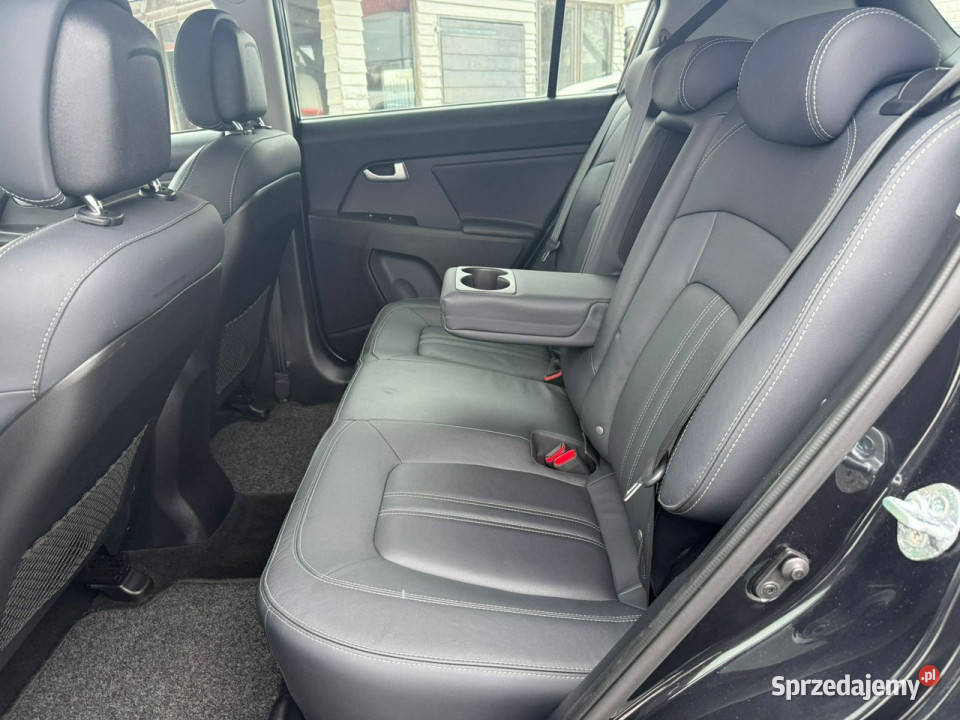 Kia Sportage BEZWYPADKOWY SKÓRA 1 LAKIER KSIĄŻKA czarny Słupsk