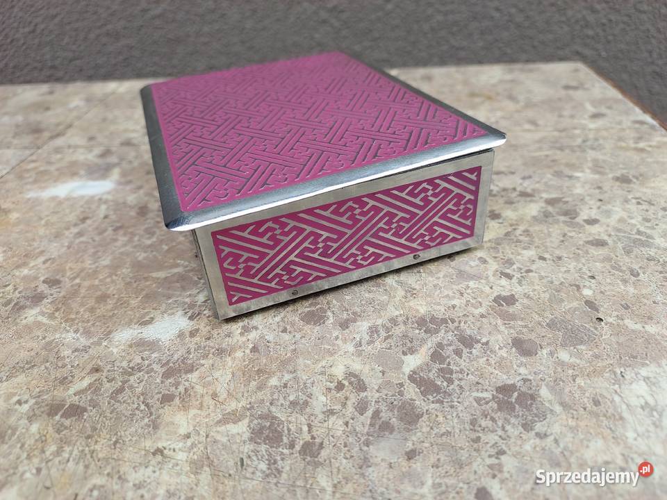 13 Stare puzderko szkatułka na biżuterie Tczew