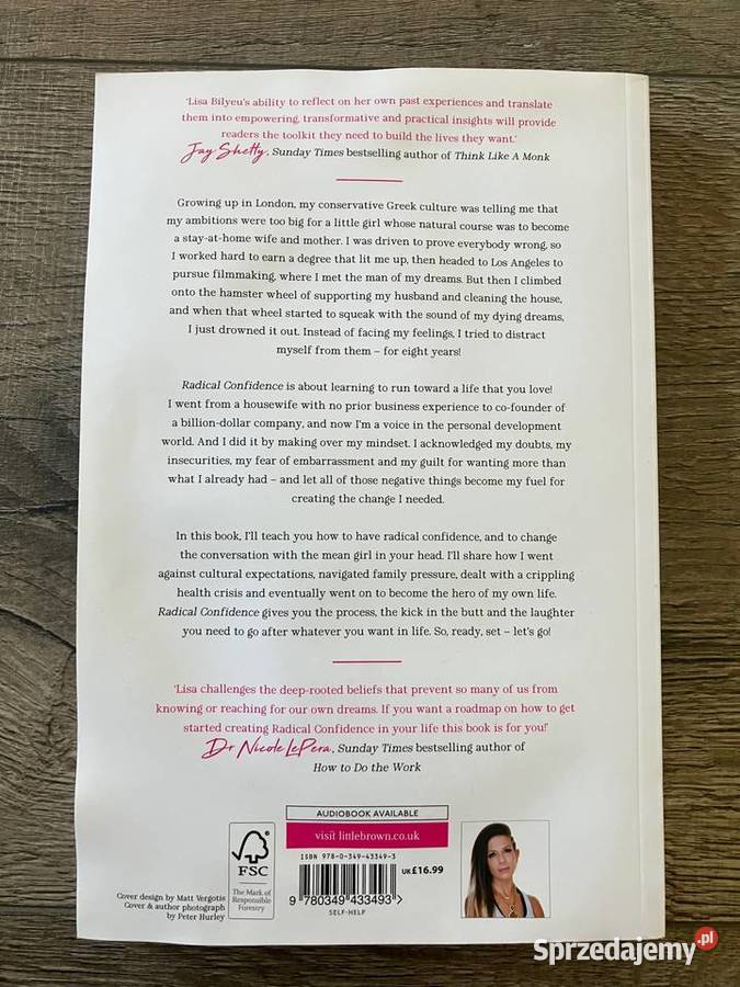 Książka angielsku Radical Confidence english Nisko