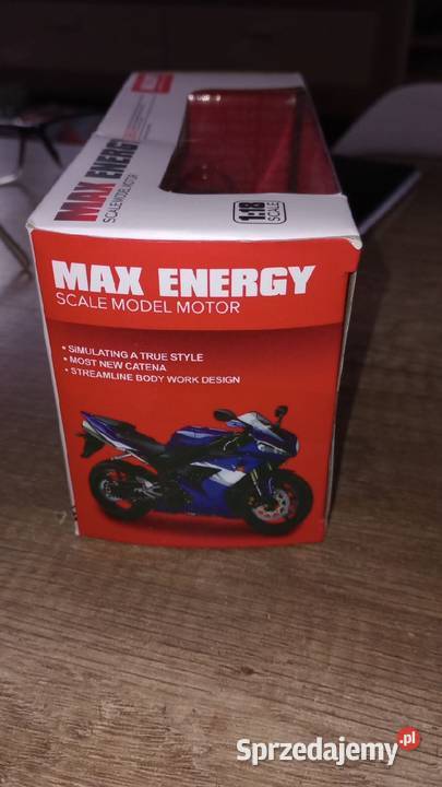 MOTOR ŚCIGACZ figurka na PODSTAWCE łódzkie Łódź