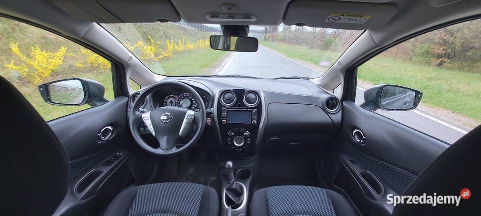 Nissan Note 12B 80 2014r 104800 NAVI Kamera 360 autoalarm Skarżysko-Kamienna