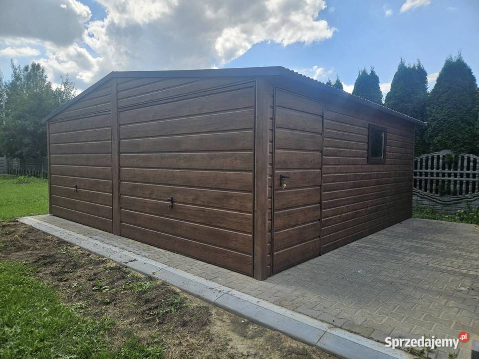 6x6 Garaze Blaszane Garaż Blaszany Blaszak