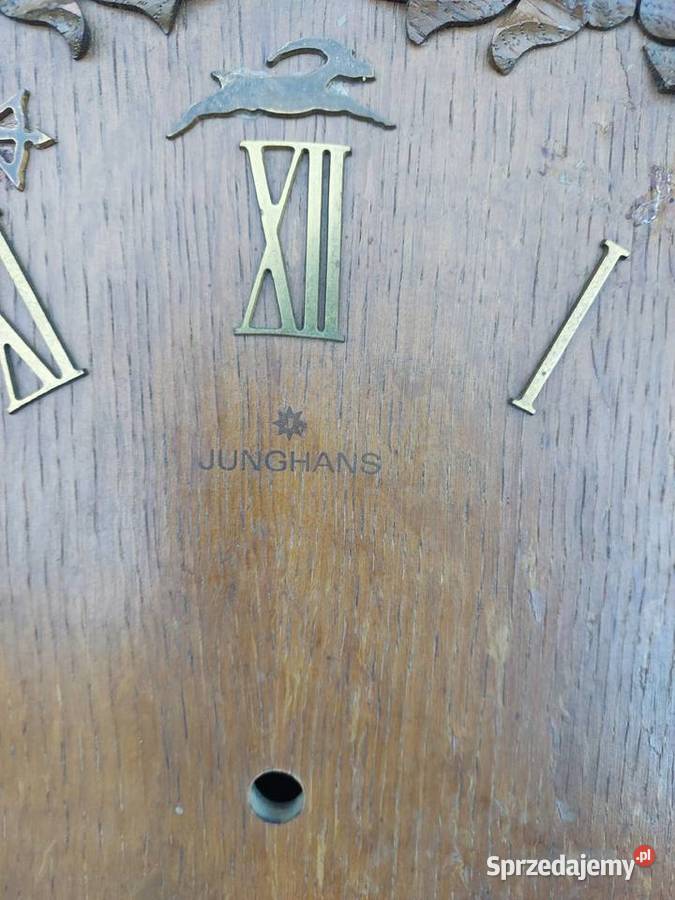 554 Skrzynia obudowa starego zegara Junghans Tczew