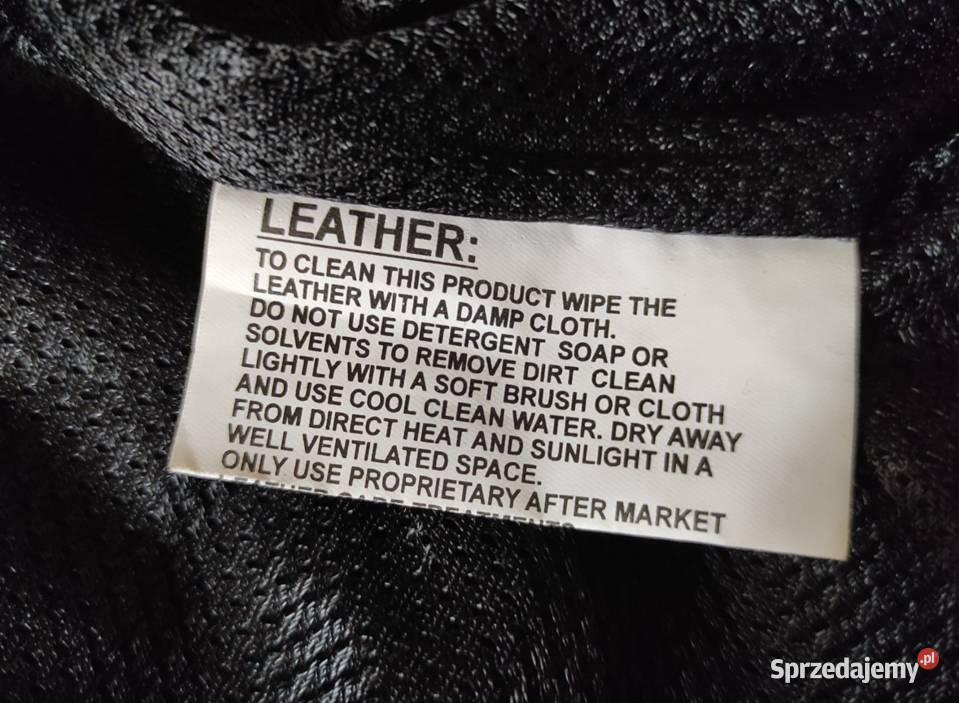 Kurtki skurzane motocyklowe GENUINE rozmiar M i