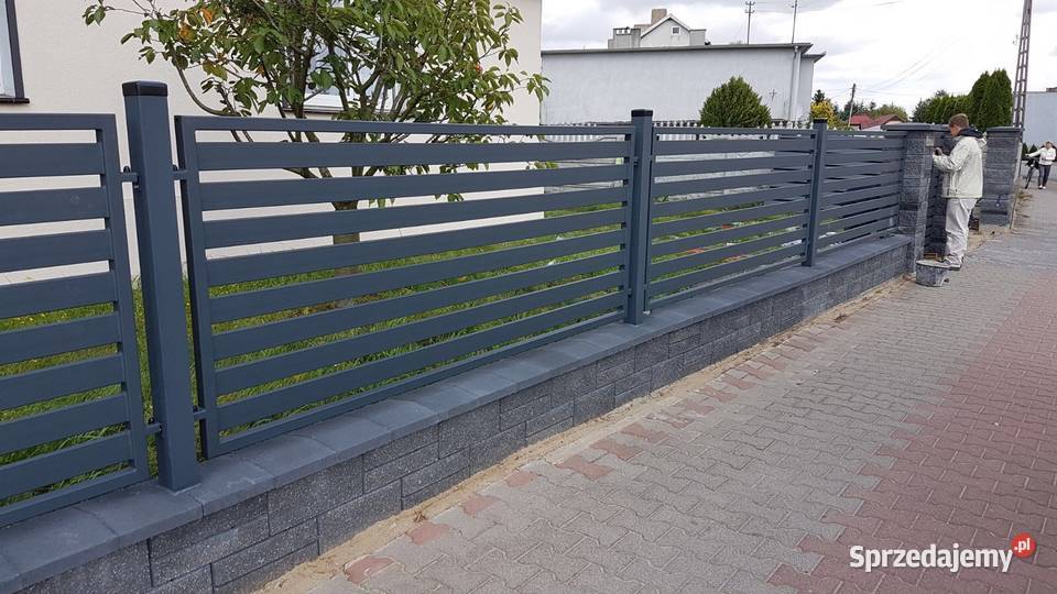 Brama skrzydłowa 400x120 MASTER 83 ogrodzenia Bramy wielkopolskie Ostrów Wielkopolski