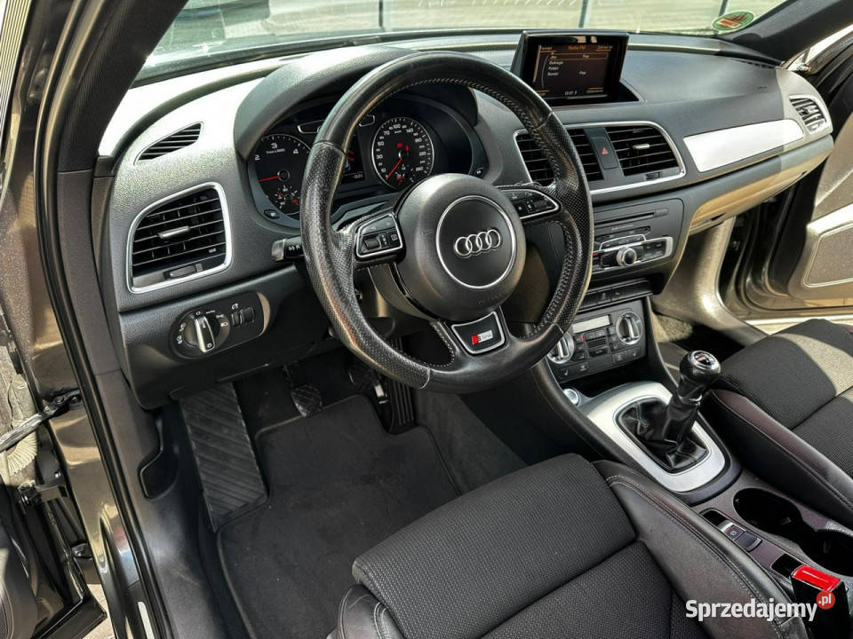 Audi Q3 2x SLINE LED Bixenon Półskóra Grzane