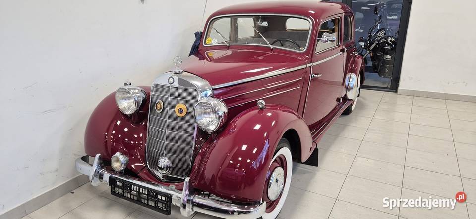 piękny mercedes 170 S klasa nowy wszystko Rok produkcji 1950 Chrzanów