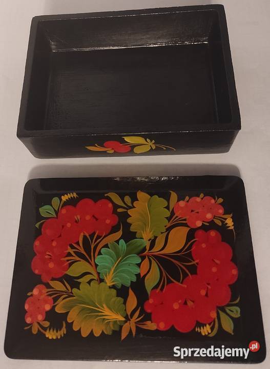 Pudełko ozdobne ZSRR CCCP Rosja PRL vintage old mazowieckie Warszawa