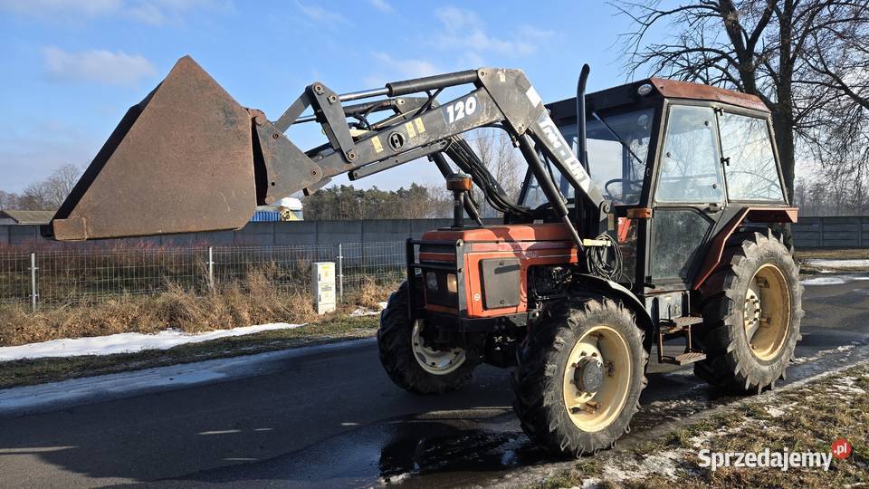 Zetor 5340 z ładowaczem Trac Lift 120 carraro Zetor Gizałki sprzedam