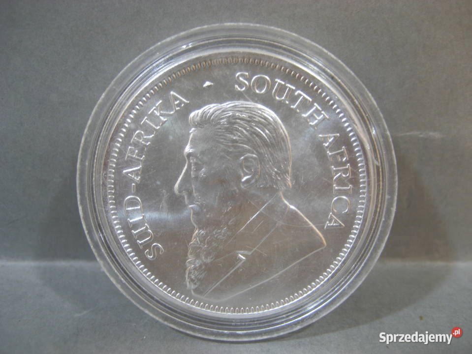 Moneta Srebrna Krugerrand 1 oz mazowieckie Warszawa