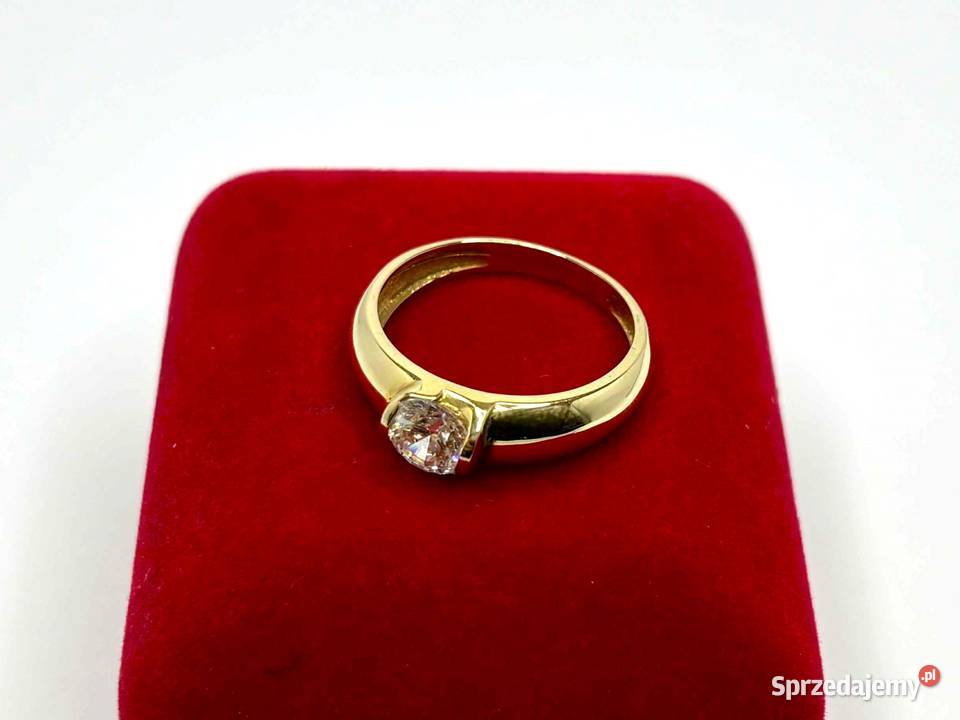 Nowy Złoty Pierścionek pr 585 285g R15 Elbląg sprzedam