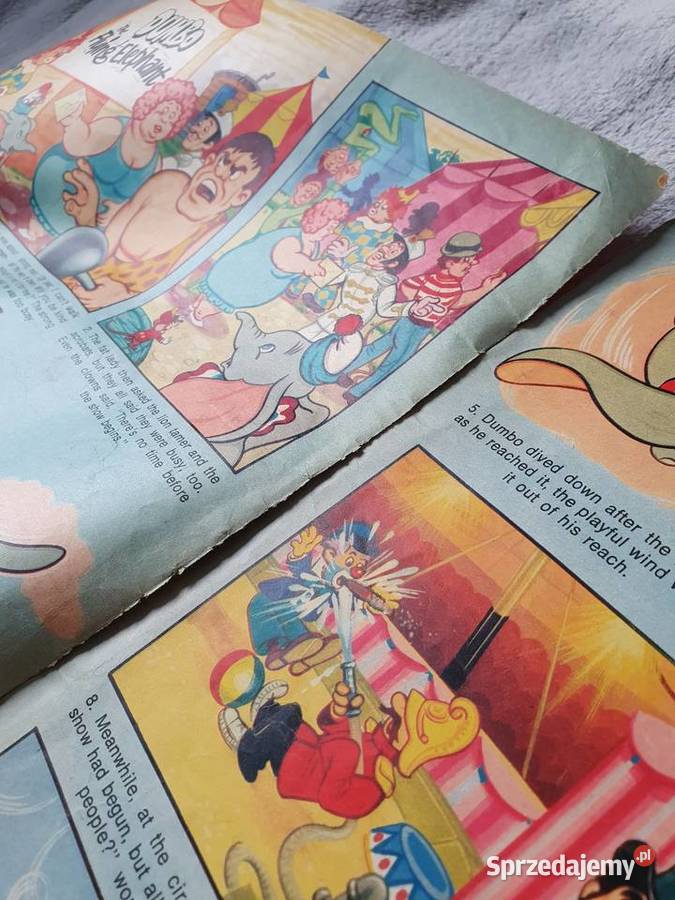 Disneyland komiks z 1972 roku w jęz angielskim dla dzieci Gdynia sprzedam