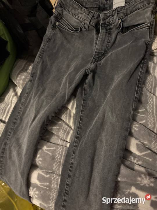 Spodnie dżinsowe szare H&M Krzeszów