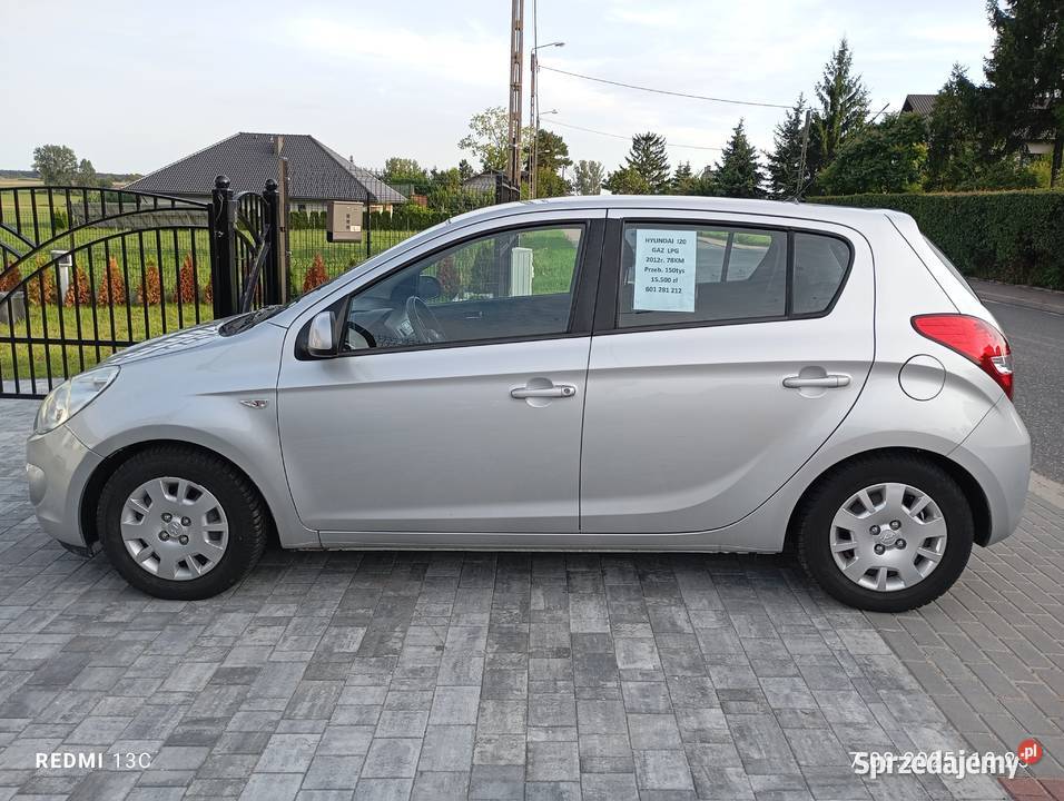 Hyundai I20 2012 Benzyna LPG Gaz Sekwencja Łęczyca
