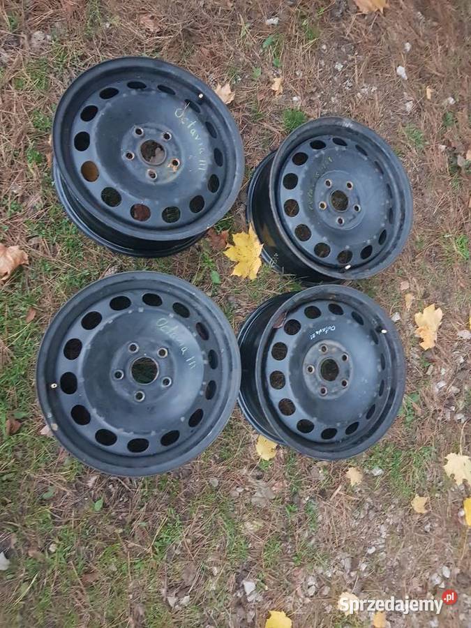 Sprzedam felgi stalowe do VwAudiSkoda 6Jx16 ET Rozmiar 16" Koluszki